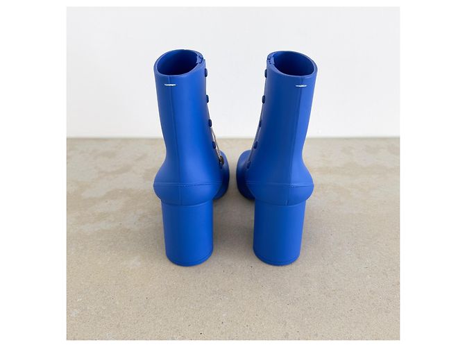 Maison Martin Margiela Maison Margiela Tabi Rubber Boots Delft Blue SS22 - vista 8