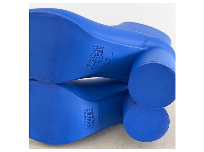 Maison Martin Margiela Maison Margiela Tabi Rubber Boots Delft Blue SS22 - vista 9