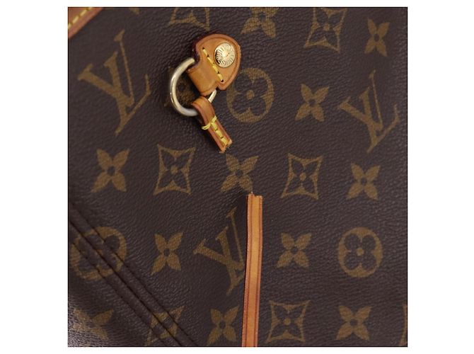 Borsa Tote LOUIS VUITTON Monogram Neverfull MM M40156 LV Auth 201179 Monogramma - vista 10