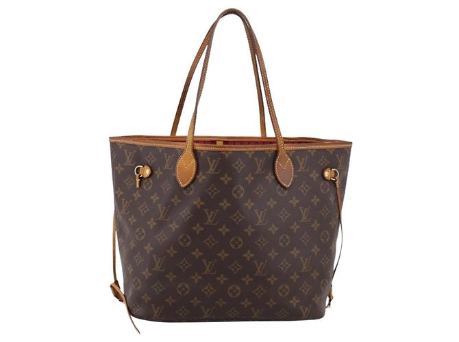 Borsa Tote LOUIS VUITTON Monogram Neverfull MM M40156 LV Auth 201179 Monogramma - vista 13