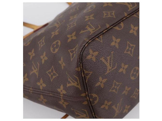 Borsa Tote LOUIS VUITTON Monogram Neverfull MM M40156 LV Auth 201179 Monogramma - vista 14