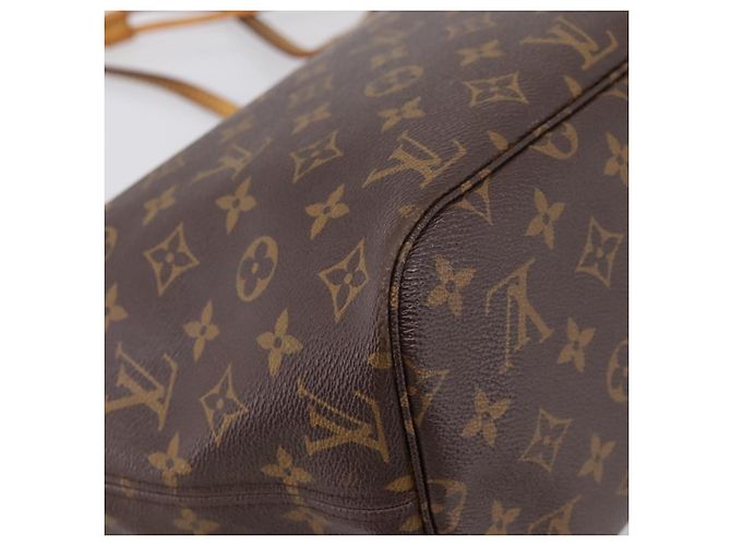Borsa Tote LOUIS VUITTON Monogram Neverfull MM M40156 LV Auth 201179 Monogramma - vista 16