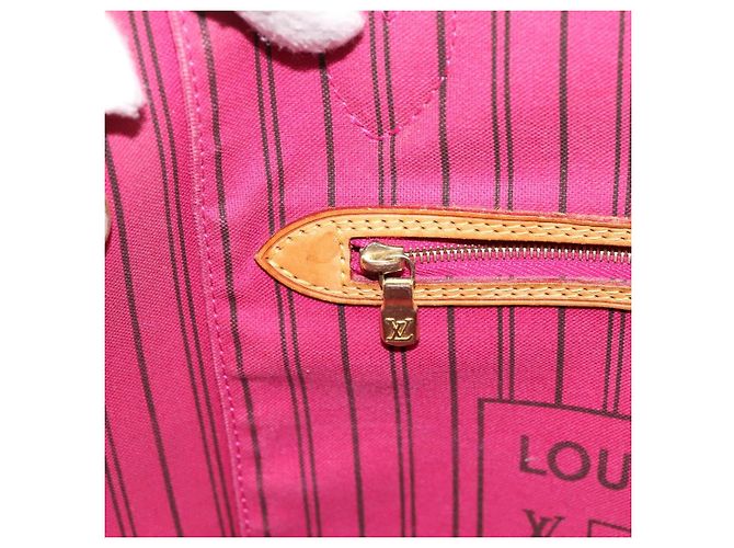 Borsa Tote LOUIS VUITTON Monogram Neverfull MM M40156 LV Auth 201179 Monogramma - vista 20
