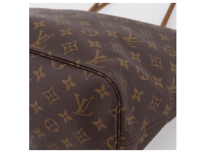 Borsa Tote LOUIS VUITTON Monogram Neverfull MM M40156 LV Auth 201179 Monogramma - vista 9