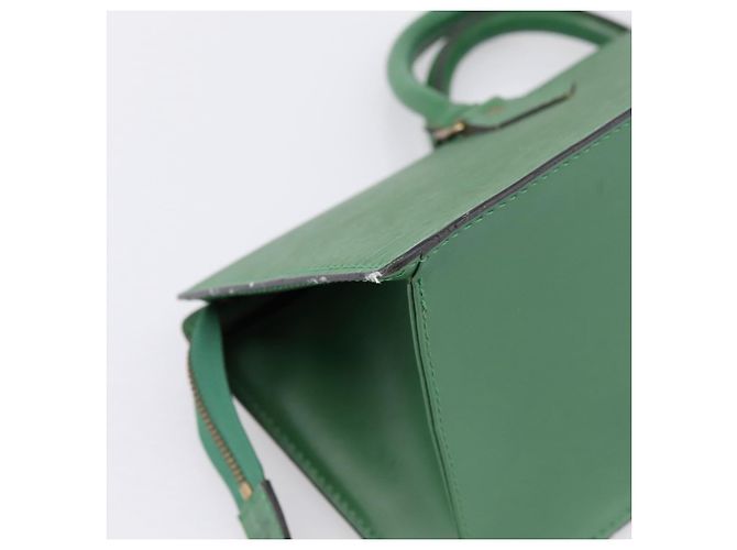 LOUIS VUITTON Epi Sac Triangle Hand Bag Green M52094 LV Auth 197179 Verde - vista 16