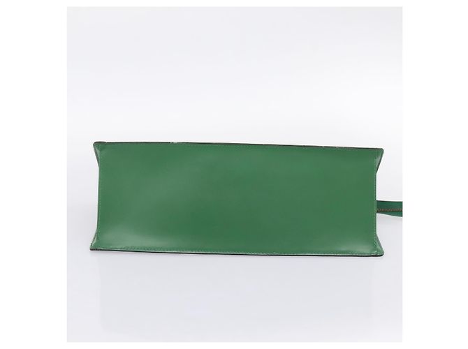 LOUIS VUITTON Epi Sac Triangle Hand Bag Green M52094 LV Auth 197179 Verde - vista 5