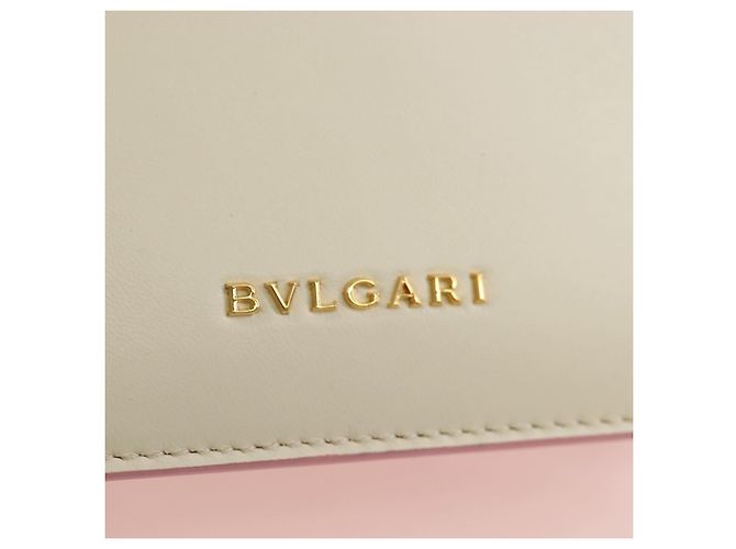 Bulgari Borsa a mano BVLGARI Serpenti in pelle 2way Ivory Gold Auth 200070SAM D'oro Crudo - vista 20