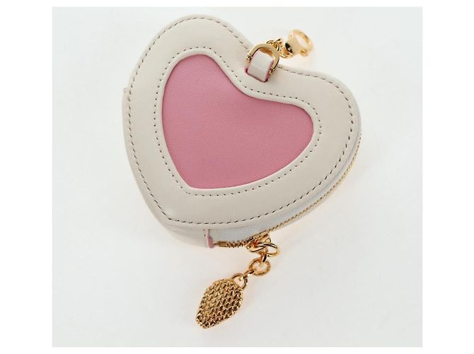 Bulgari Borsa a mano BVLGARI Serpenti in pelle 2way Ivory Gold Auth 200070SAM D'oro Crudo - vista 30
