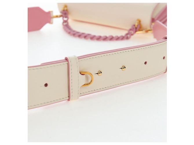 Bulgari Borsa a mano BVLGARI Serpenti in pelle 2way Ivory Gold Auth 200070SAM D'oro Crudo - vista 9