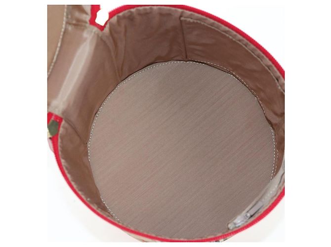 Burberrys Nova Check Vanity Handtasche aus Canvas Beige Gold authentisch 200575V Golden - Ansicht 11