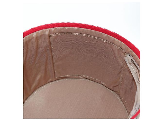 Burberrys Nova Check Vanity Handtasche aus Canvas Beige Gold authentisch 200575V Golden - Ansicht 21