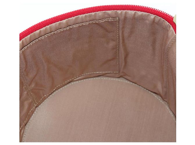 Burberrys Nova Check Vanity Handtasche aus Canvas Beige Gold authentisch 200575V Golden - Ansicht 22