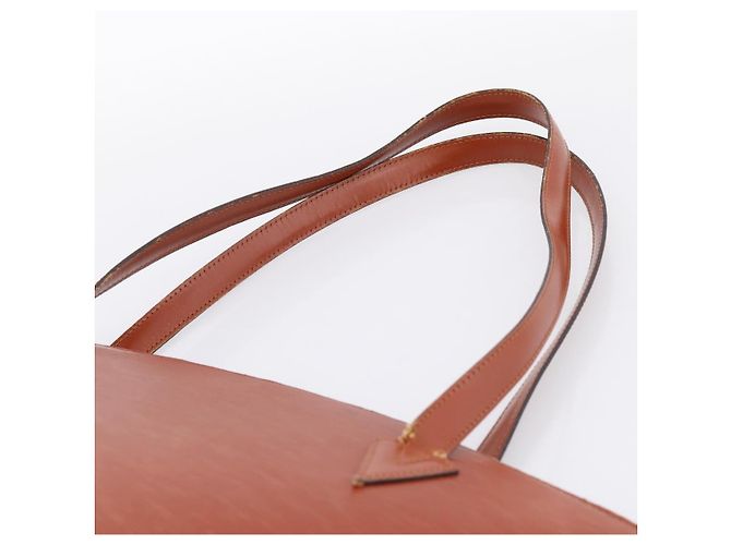 LOUIS VUITTON Epi Saint Jacques Shopping Shoulder Bag Brown M52263 Auth 203493 Marrone - vista 14