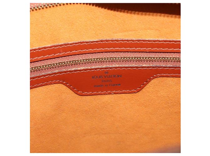 LOUIS VUITTON Epi Saint Jacques Shopping Shoulder Bag Brown M52263 Auth 203493 Marrone - vista 19