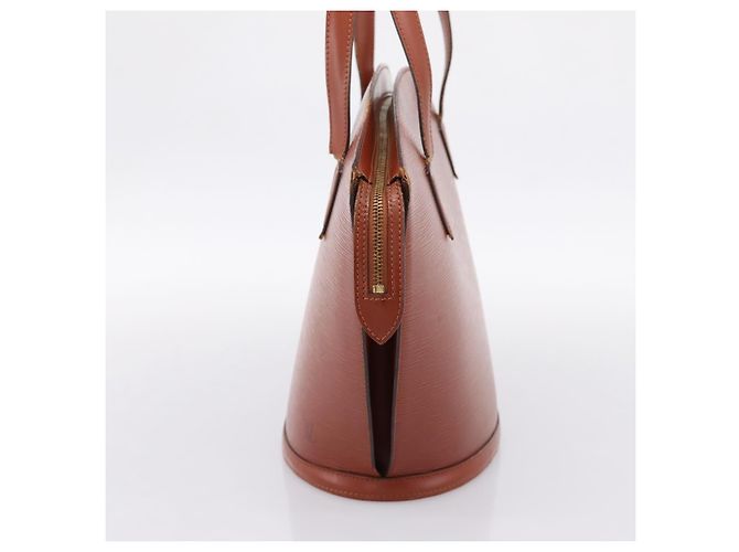 LOUIS VUITTON Epi Saint Jacques Shopping Shoulder Bag Brown M52263 Auth 203493 Marrone - vista 4