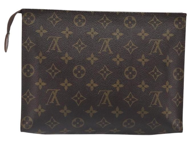 LOUIS VUITTON Monogram Poche Toilette 26 Pouch M47542 LV Auth 201224 Monogramma - vista 2