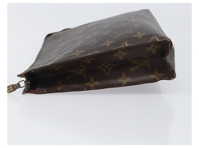 LOUIS VUITTON Monogram Poche Toilette 26 Pouch M47542 LV Auth 201224 Monogramma - vista 5
