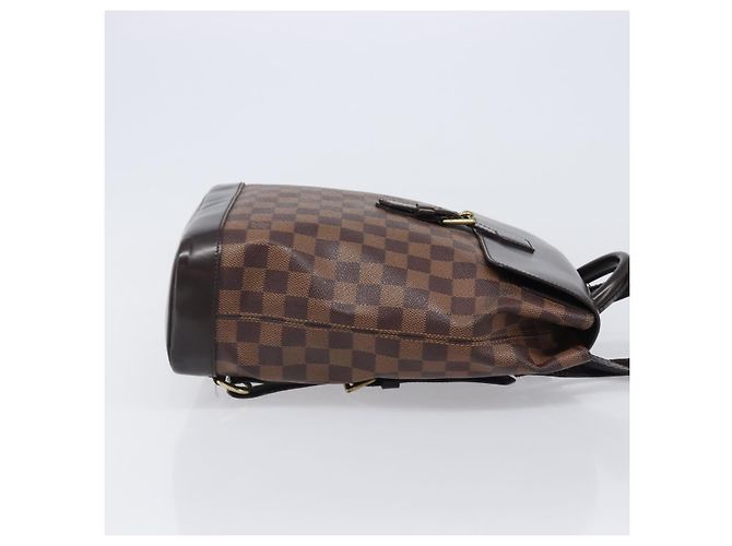 Mochila LOUIS VUITTON Damier Ebene Soho N51132 LV Auth ka6086 - vista 3