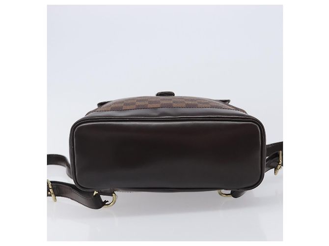 Mochila LOUIS VUITTON Damier Ebene Soho N51132 LV Auth ka6086 - vista 5