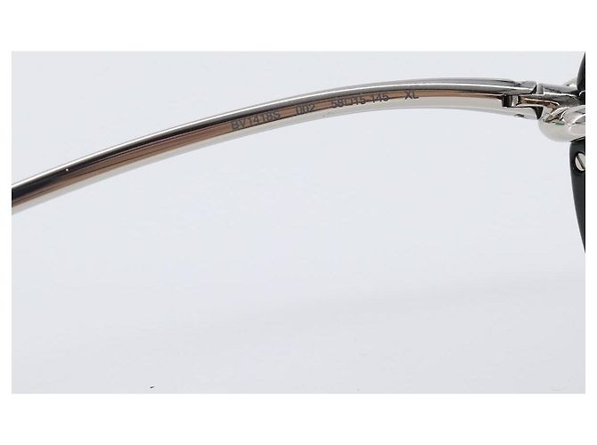 Gafas de sol BOTTEGA VENETA metal Silver Auth BA15670M Plata - vista 16