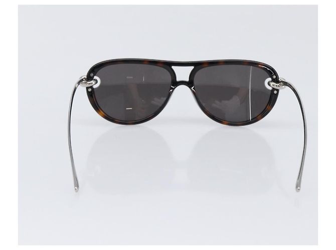 Gafas de sol BOTTEGA VENETA metal Silver Auth BA15670M Plata - vista 2