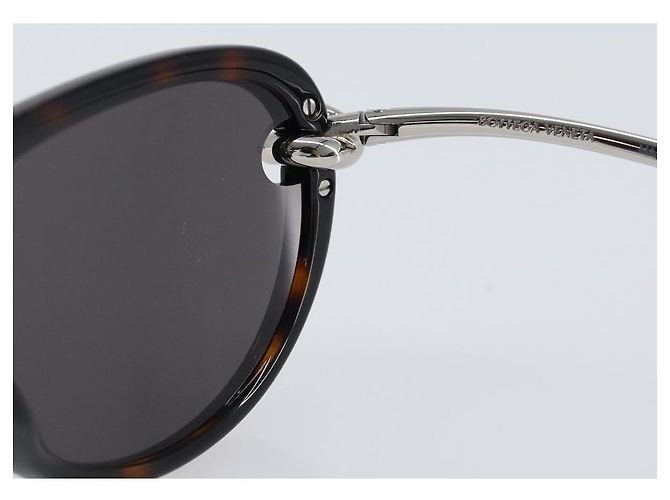 Gafas de sol BOTTEGA VENETA metal Silver Auth BA15670M Plata - vista 8