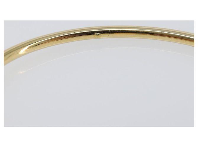 Bracciale Salvatore Ferragamo Vala Metallo Tono Oro Auth SW2869V - vista 10