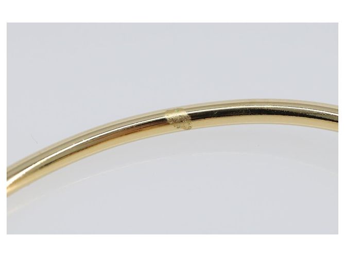 Bracciale Salvatore Ferragamo Vala Metallo Tono Oro Auth SW2869V - vista 7