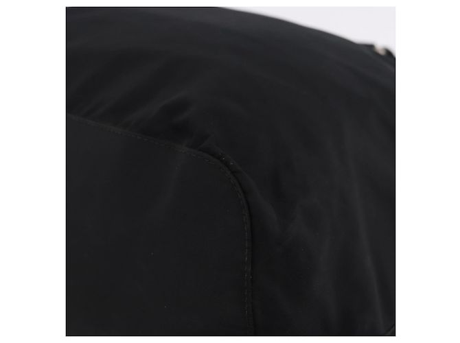 Sac à dos PRADA Nylon Black Silver Auth 199856A Noir Argenté - vue 19