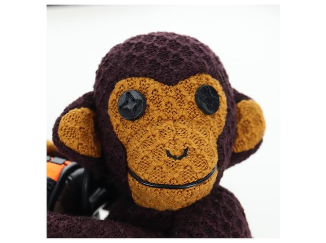 LOUIS VUITTON Monkey Puppet KeepallXS Boston Bag M80118 LV Auth 203309SM Monogramma - vista 24