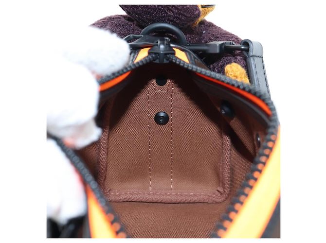 LOUIS VUITTON Monkey Puppet KeepallXS Boston Bag M80118 LV Auth 203309SM Monogramma - vista 27