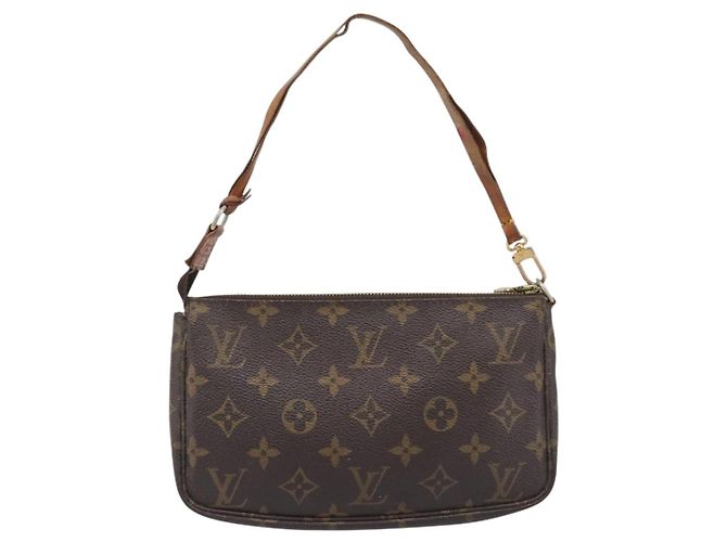 LOUIS VUITTON Monogram Pochette Accessoires Pouch M51980 LV Auth BA15721 - view 2