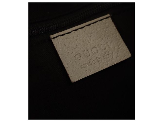 Borsa a tracolla GUCCI GG Canvas Beige Gold 130738 Auth am12619V D'oro - vista 21