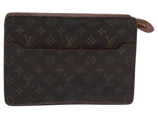 LOUIS VUITTON Monogram Pochette Homme Clutch Bag M51795 LV Auth 202842 Monogramma - vista 13