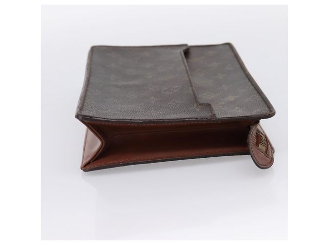 LOUIS VUITTON Monogram Pochette Homme Clutch Bag M51795 LV Auth 202842 Monogramma - vista 4