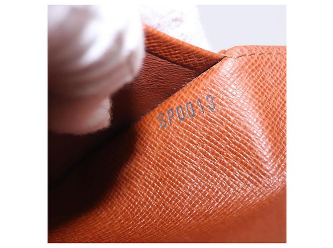LOUIS VUITTON Porte Monnaie Billets Tresor Wallet M61730 LV Auth am12591V Monogramma - vista 12