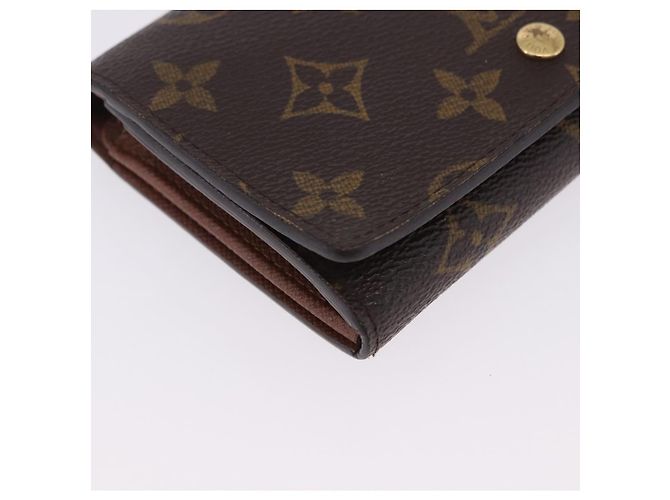 LOUIS VUITTON Porte Monnaie Billets Tresor Wallet M61730 LV Auth am12591V Monogramma - vista 14