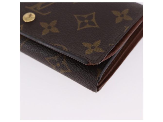 LOUIS VUITTON Porte Monnaie Billets Tresor Wallet M61730 LV Auth am12591V Monogramma - vista 15