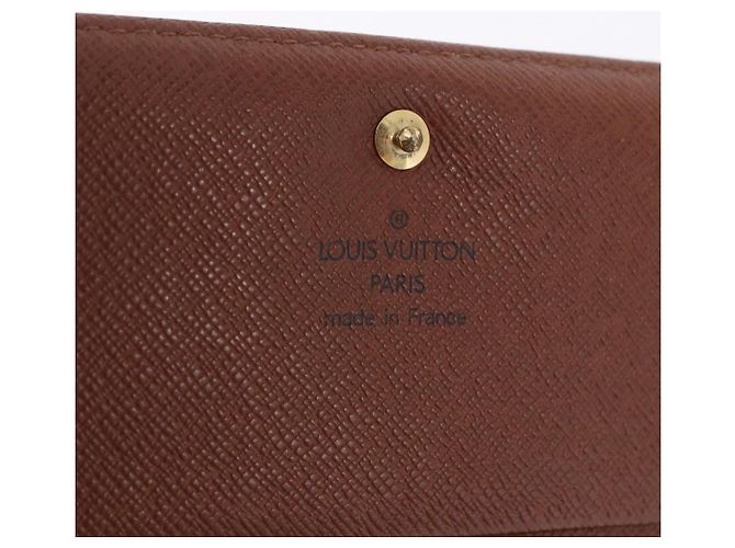 LOUIS VUITTON Porte Monnaie Billets Tresor Wallet M61730 LV Auth am12591V Monogramma - vista 19