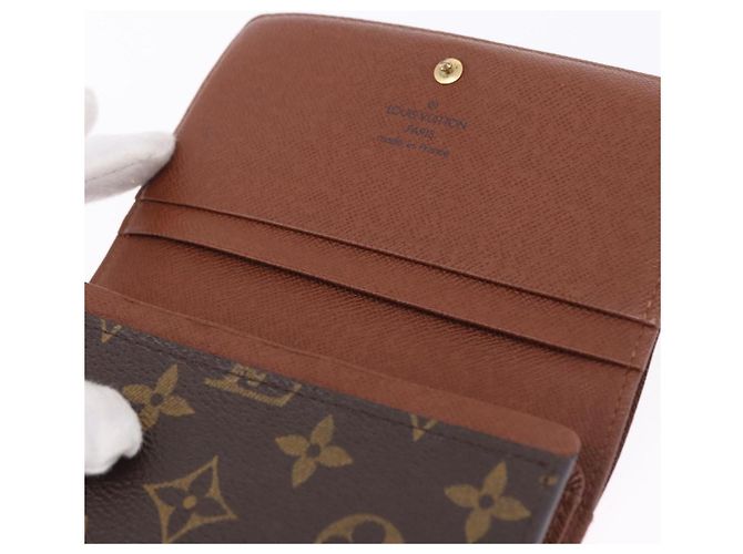 LOUIS VUITTON Porte Monnaie Billets Tresor Wallet M61730 LV Auth am12591V Monogramma - vista 21