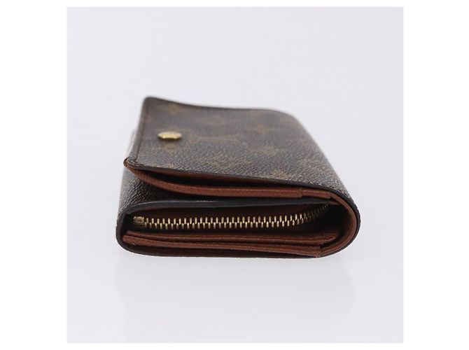 LOUIS VUITTON Porte Monnaie Billets Tresor Wallet M61730 LV Auth am12591V Monogramma - vista 3