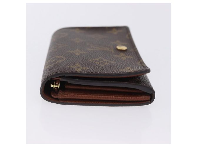 LOUIS VUITTON Porte Monnaie Billets Tresor Wallet M61730 LV Auth am12591V Monogramma - vista 4