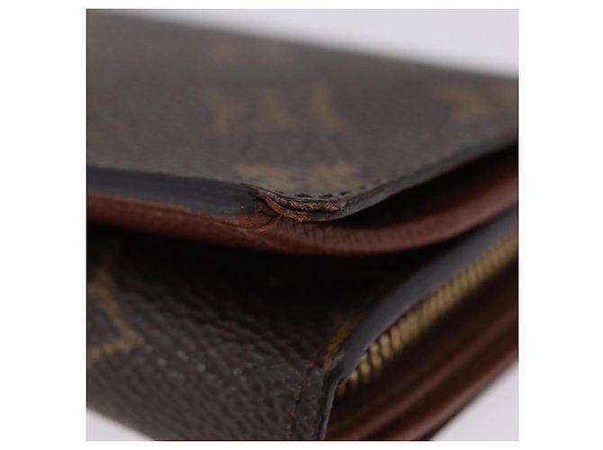 LOUIS VUITTON Porte Monnaie Billets Tresor Wallet M61730 LV Auth am12591V Monogramma - vista 7