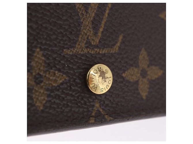 LOUIS VUITTON Porte Monnaie Billets Tresor Wallet M61730 LV Auth am12591V Monogramma - vista 8