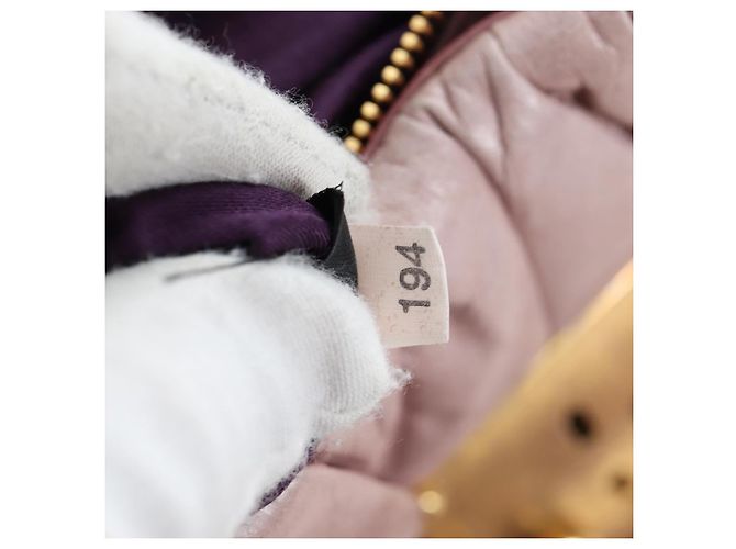 Borsa a mano Miu Miu Matelassé in pelle 2way Rosa Oro Auth 200292V D'oro - vista 12