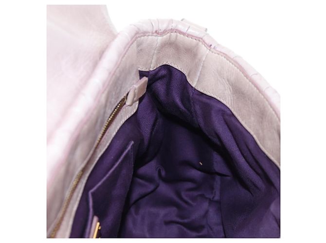 Borsa a mano Miu Miu Matelassé in pelle 2way Rosa Oro Auth 200292V D'oro - vista 31