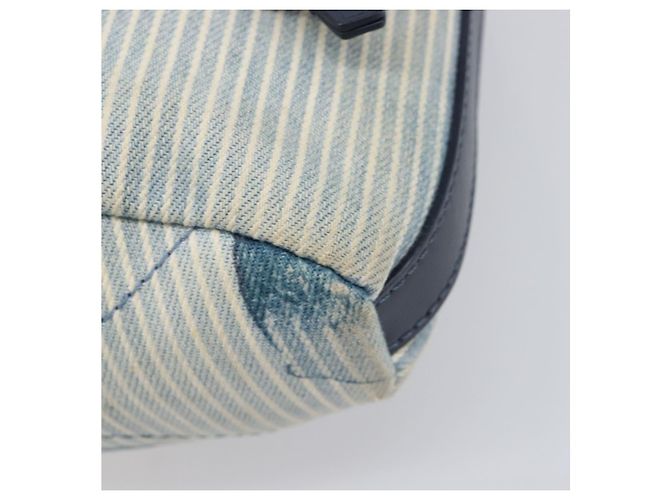 LOUIS VUITTON Monogram Watercolor Sac Malang Messenger Navy M57830 Auth ka6157A Marineblau Monogramm - Ansicht 15