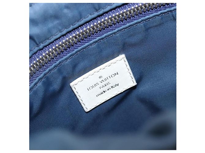 LOUIS VUITTON Monogram Watercolor Sac Malang Messenger Navy M57830 Auth ka6157A Marineblau Monogramm - Ansicht 21