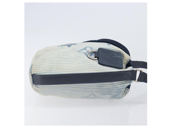 LOUIS VUITTON Monogram Watercolor Sac Malang Messenger Navy M57830 Auth ka6157A Marineblau Monogramm - Ansicht 3