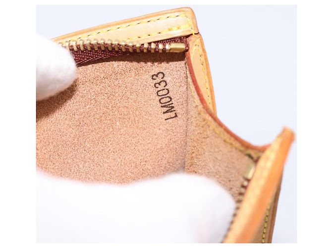 LOUIS VUITTON Nomad Kava Amble PM Pouch Beige LV Auth 201182A - vista 12